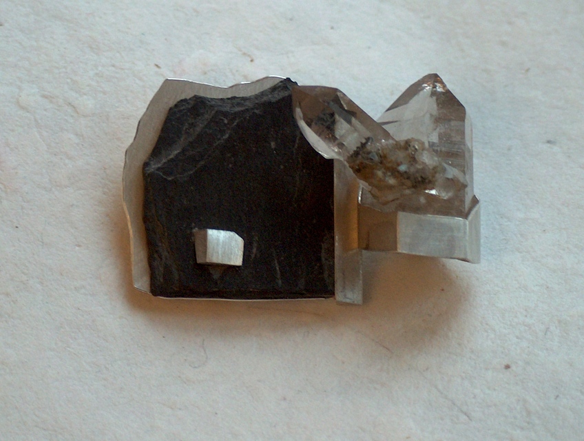 Ring Bergkristall-Schiefer